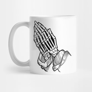 Praying skeleton Mug